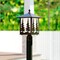 Vaxcel Yosemite 1L Bronze Rustic Outdoor Tree Post Light White Glass OP33485BBZ - alternate 7